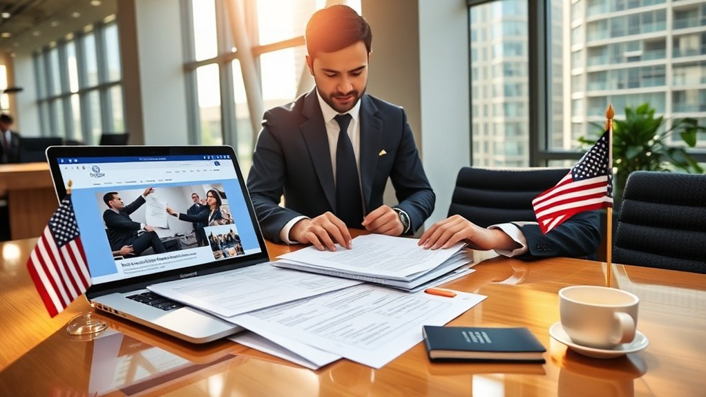 Processo de visto para empreendedores nos EUA