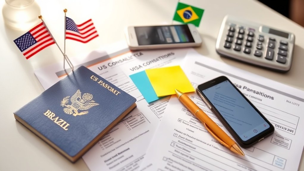 Tipos de visto dos EUA para brasileiros