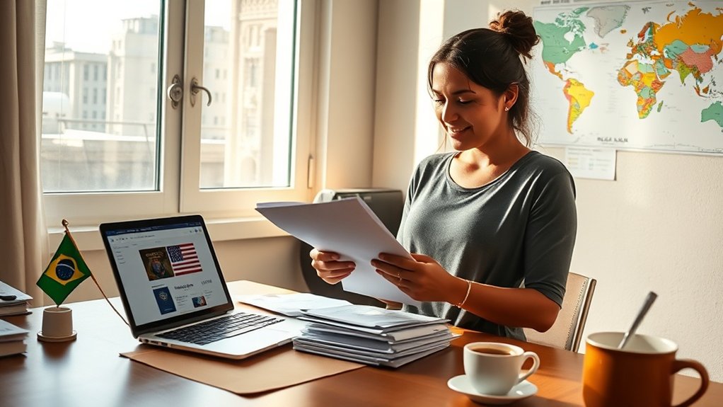 Imigração dos EUA a partir do Brasil