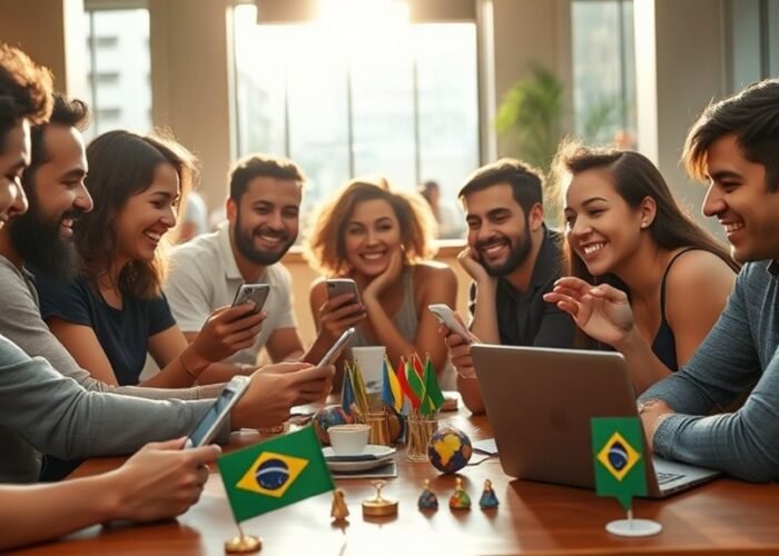 usando as redes sociais para imigração
