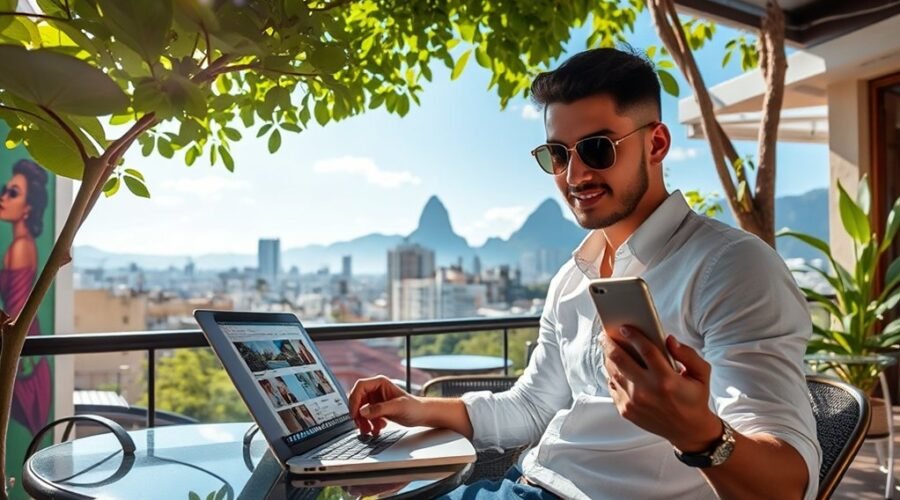 usando as redes sociais profissionalmente