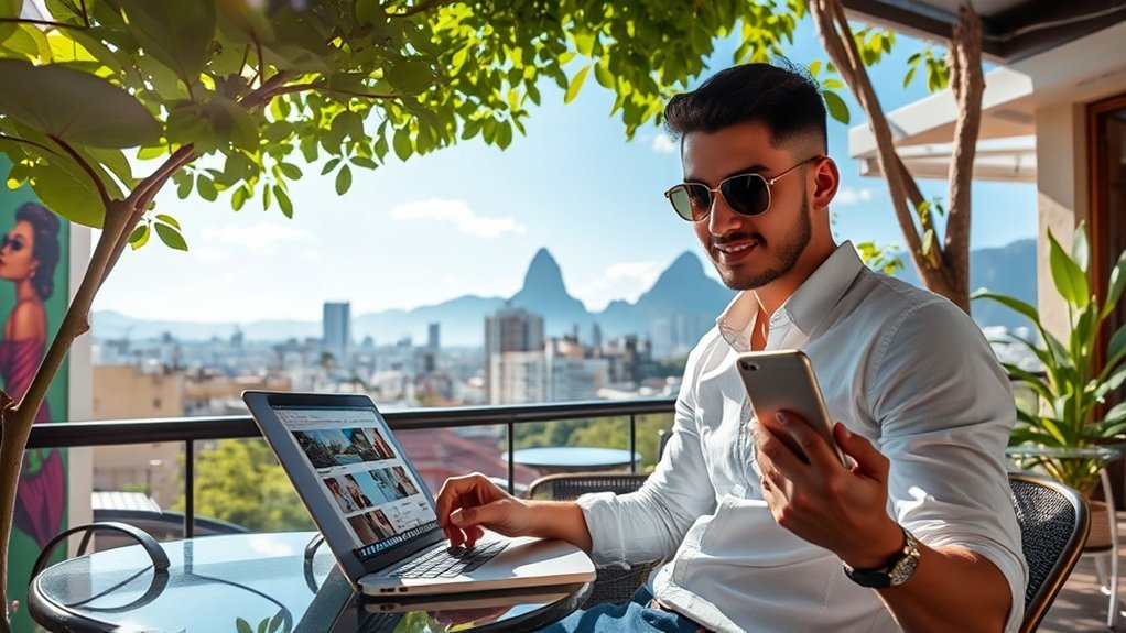 usando as redes sociais profissionalmente