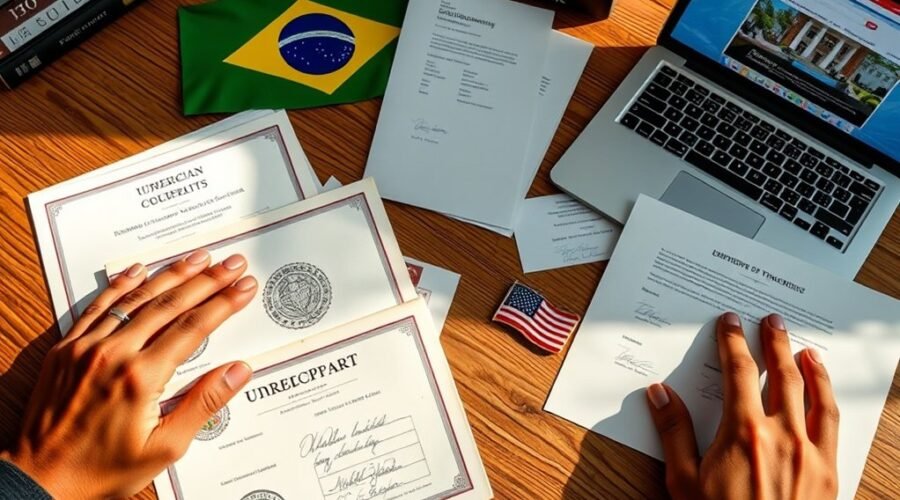 validando diplomas estrangeiros nos EUA