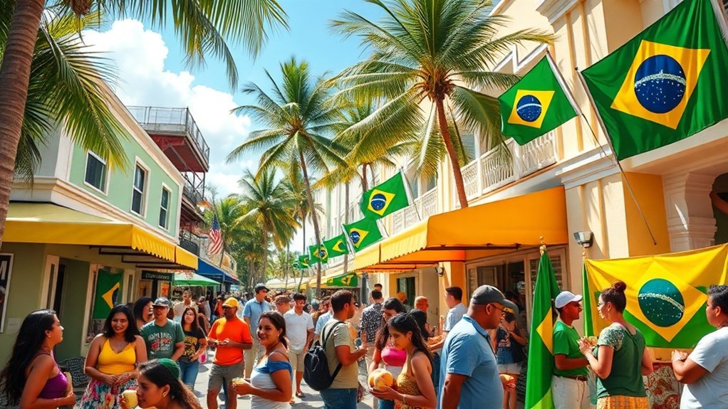 comunidade brasileira vibrante na Flórida