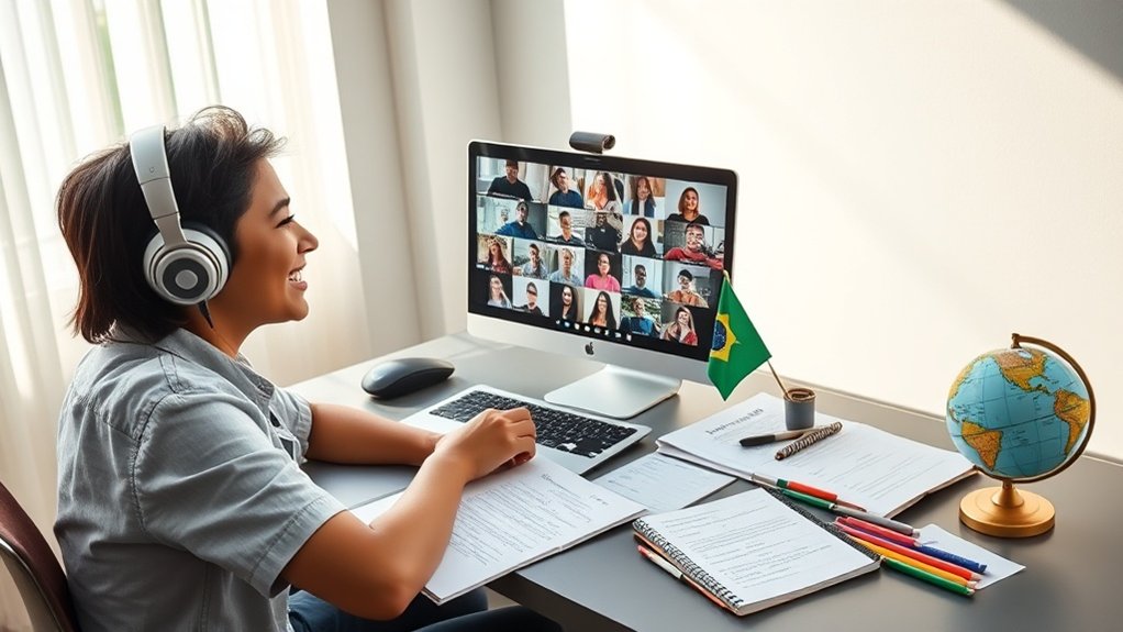 programas virtuais de intercâmbio cultural