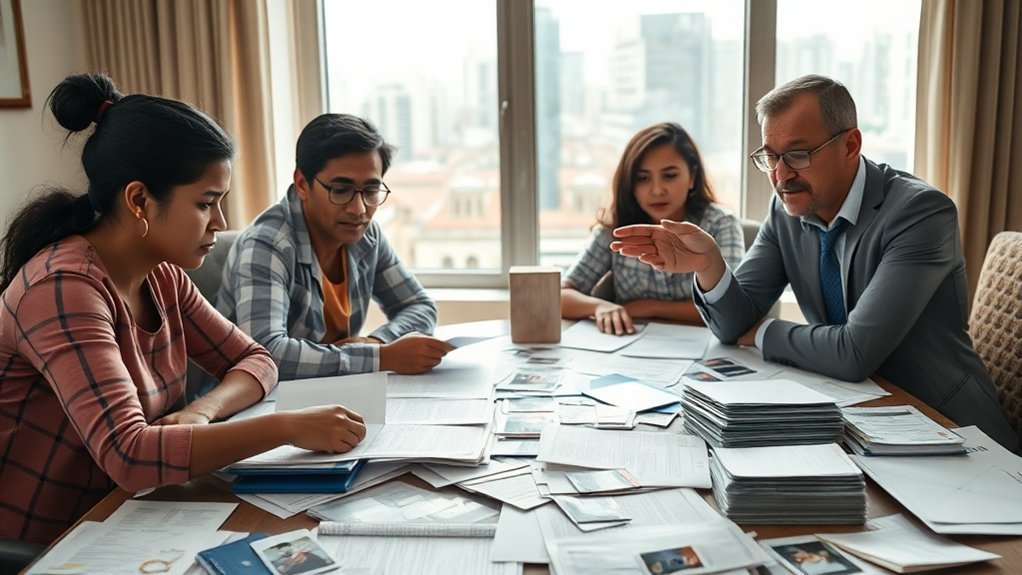 assistência essencial para solicitação de visto