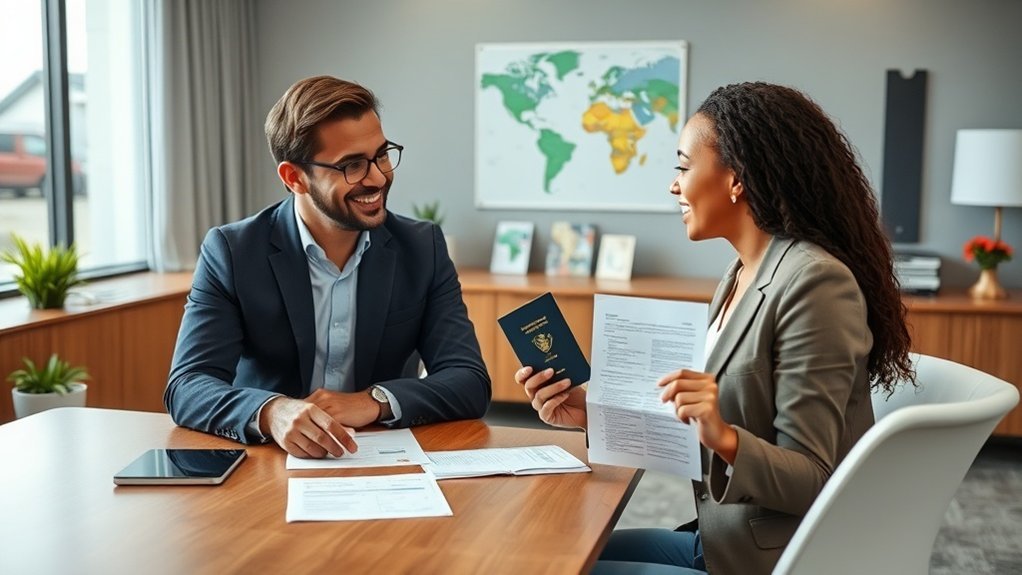 etapas do processo de solicitação de visto