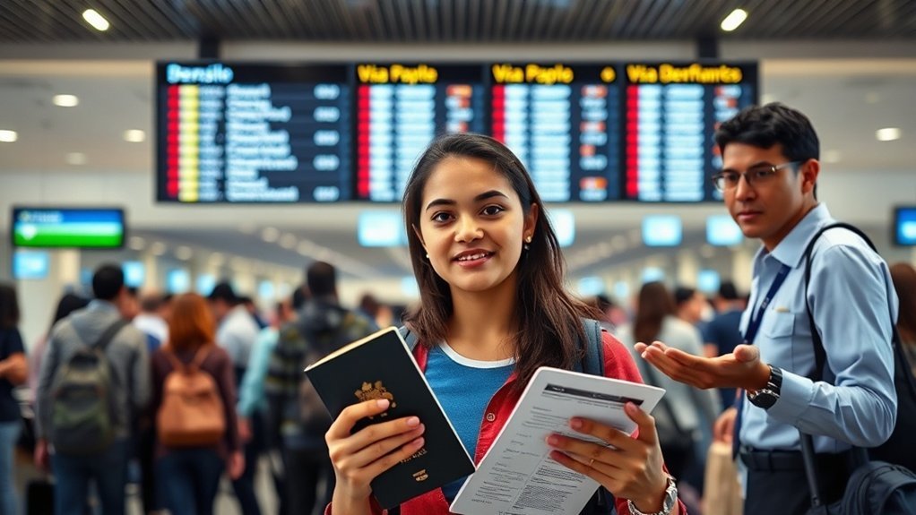 restrições de viagem para solicitação de visto