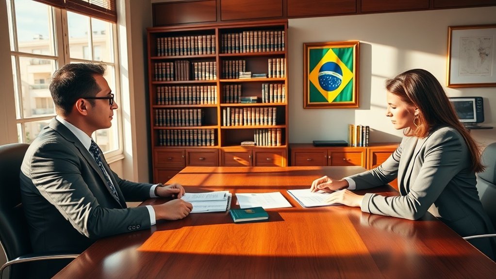 aprovação de visto assistência jurídica