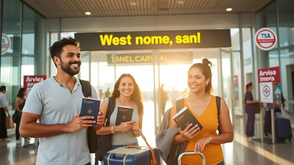 aprovação do visto preparativos de viagem