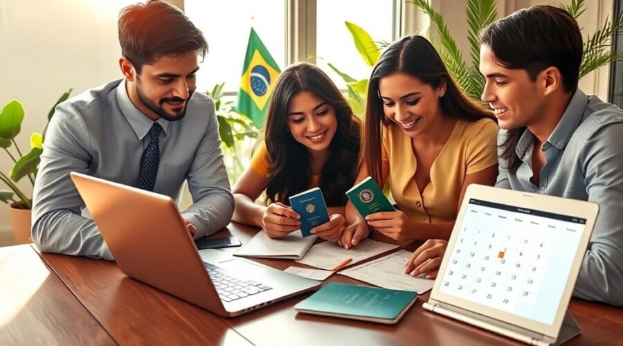 rastreamento da data do boletim de vistos