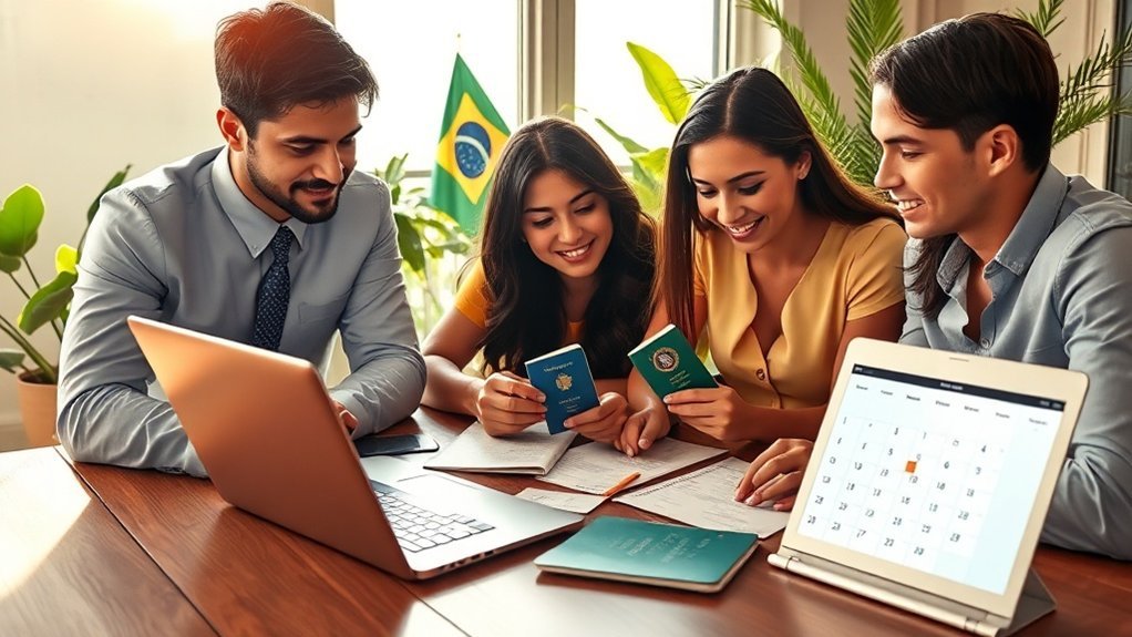 rastreamento da data do boletim de vistos