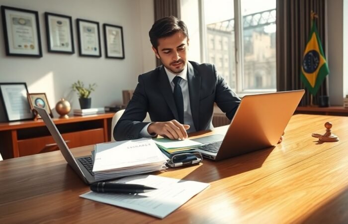 processo de preparação de caso de visto