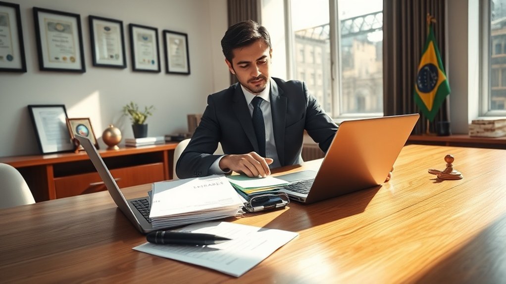 processo de preparação de caso de visto
