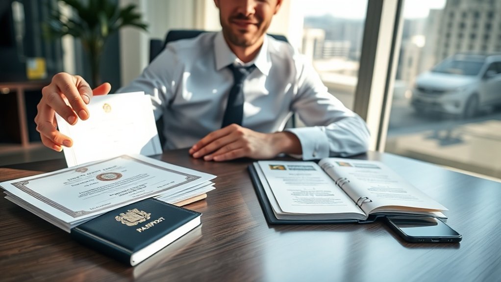 requisito de verificação de experiência para visto