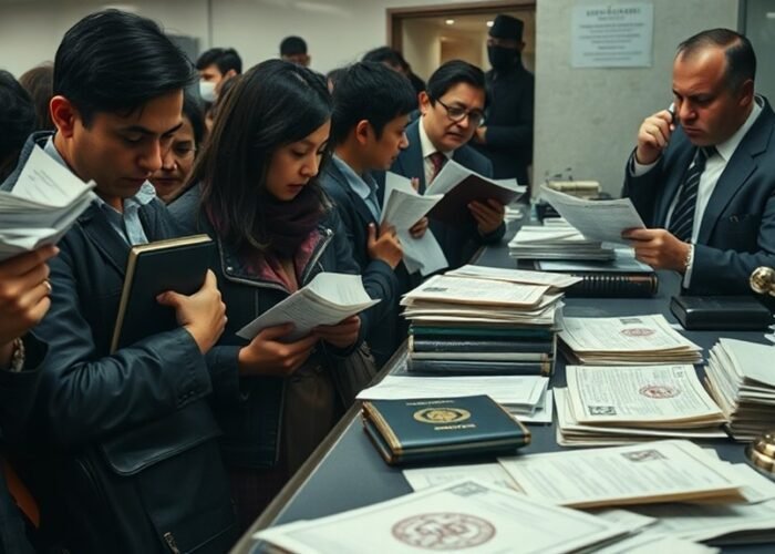Sinais de alerta de fraude de visto