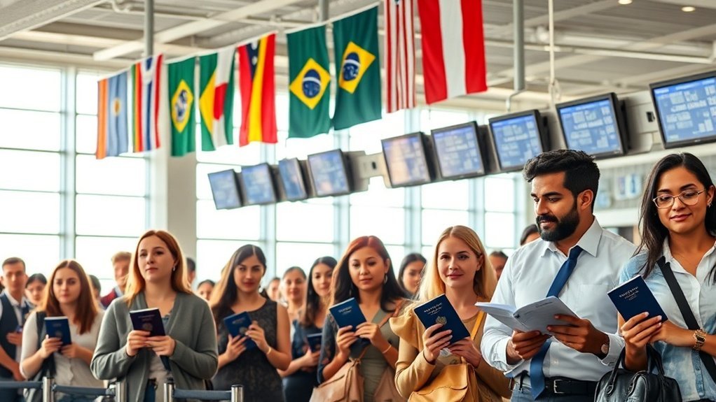 considerações sobre viagem sem visto para o Brasil