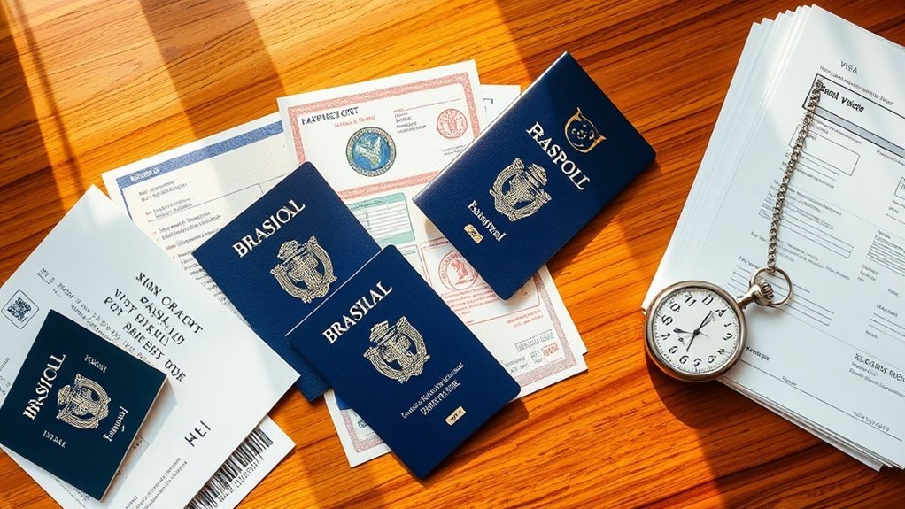 tempo de processamento de visto brasil
