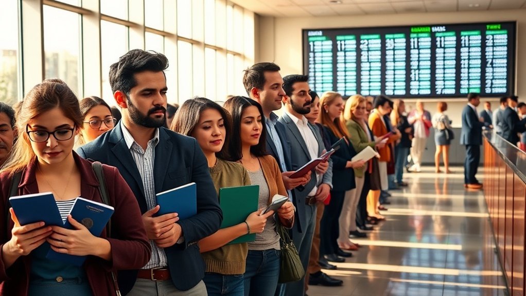 redução do tempo de processamento de vistos