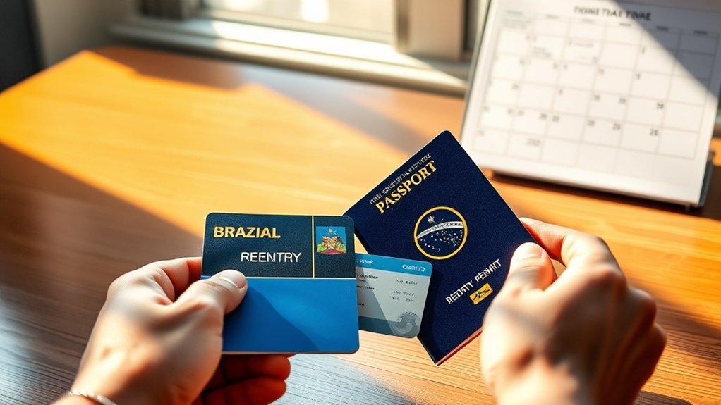 renovação e expiração de visto