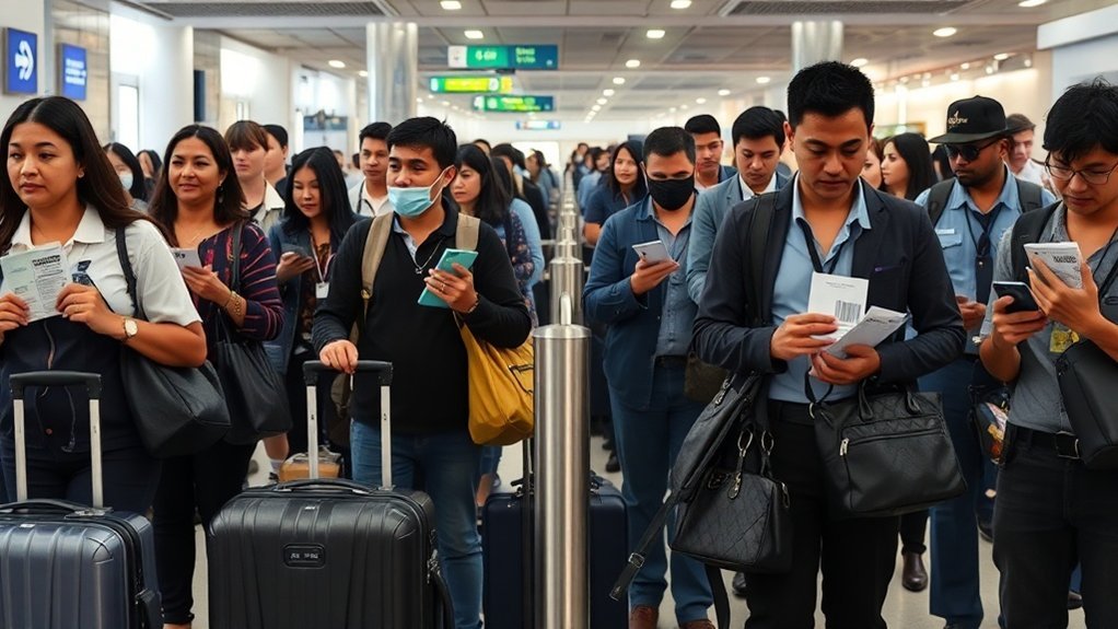 direitos e restrições de visto