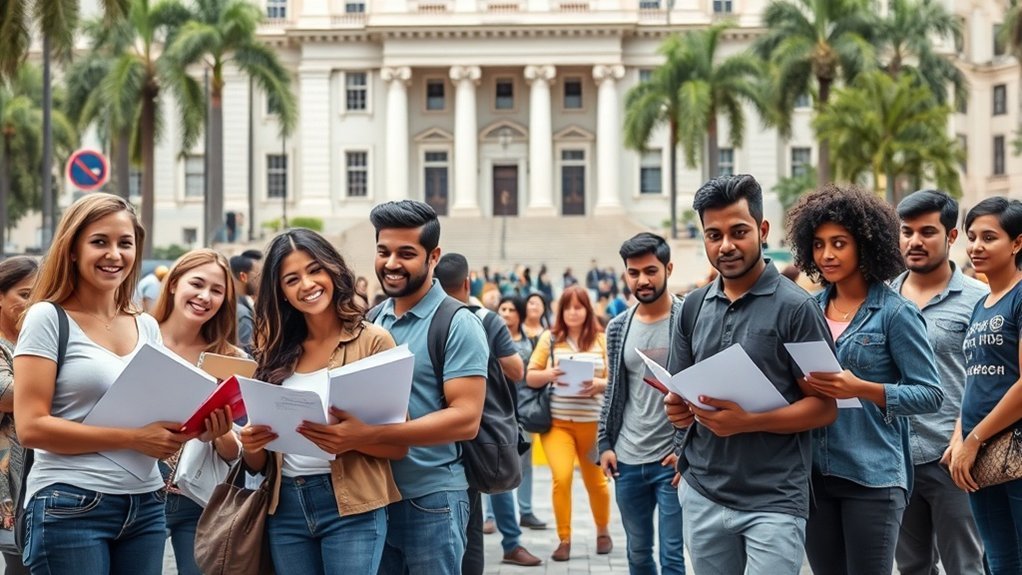 direitos de trabalho e estudo