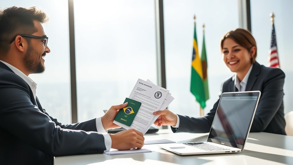 trabalhar legalmente antes do green card