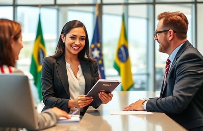 trabalhar legalmente nos EUA