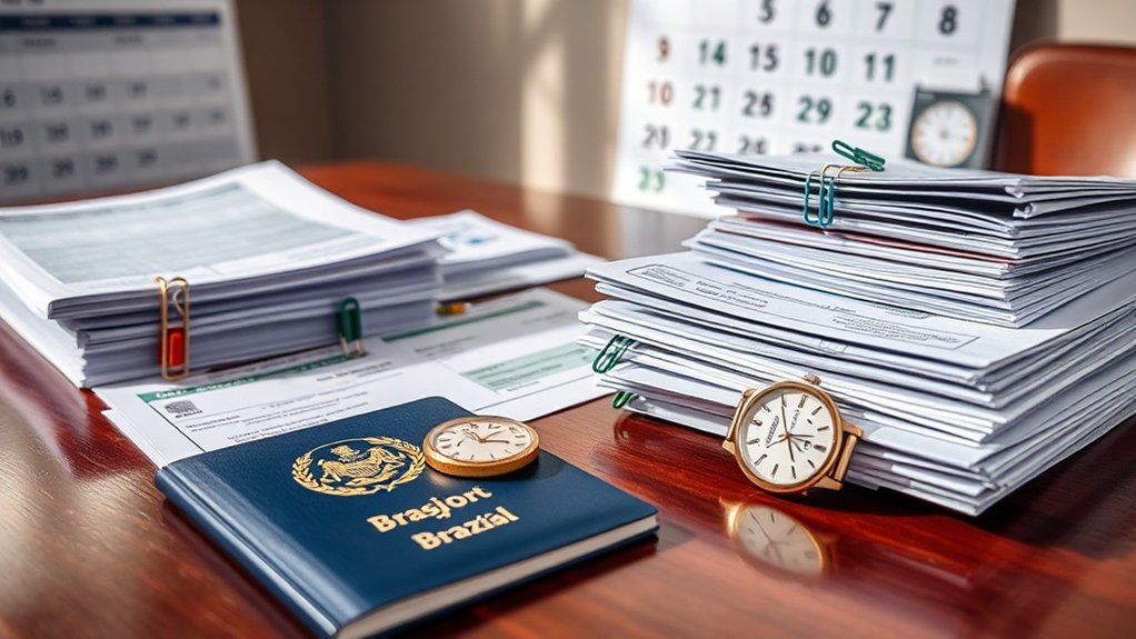 tempo de aprovação do visto de trabalho