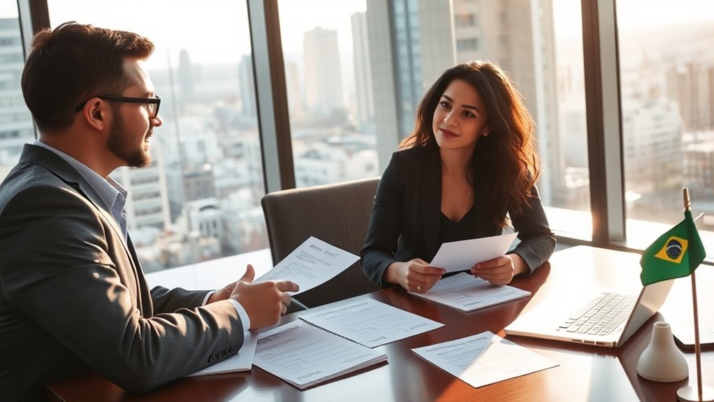 assistência jurídica para visto de trabalho