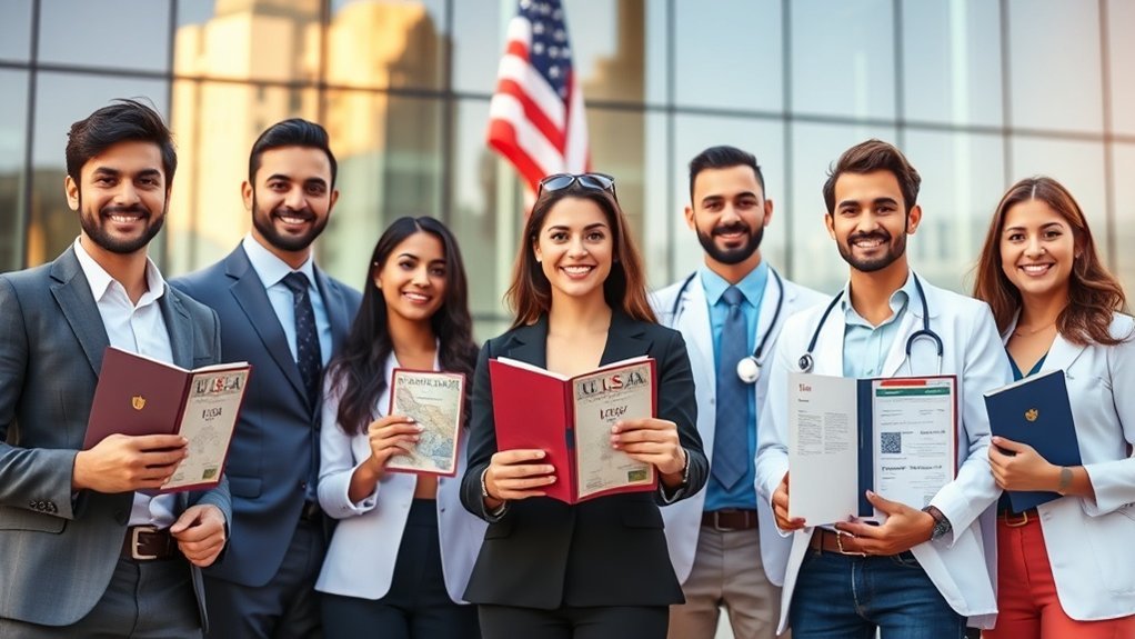 opções de visto de trabalho para brasileiros