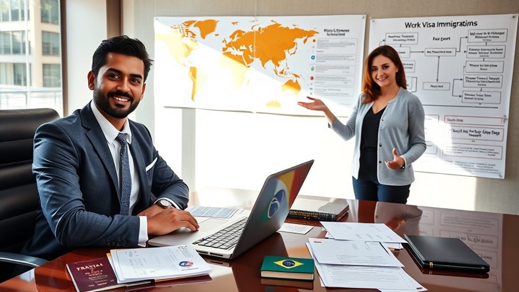 requisitos para visto de trabalho no Brasil