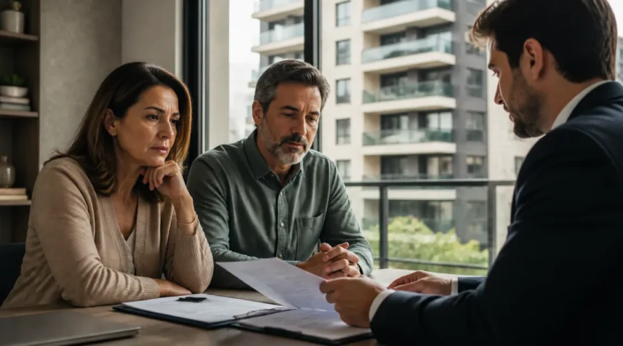 Proprietários consultam advogado após leilão do apartamento