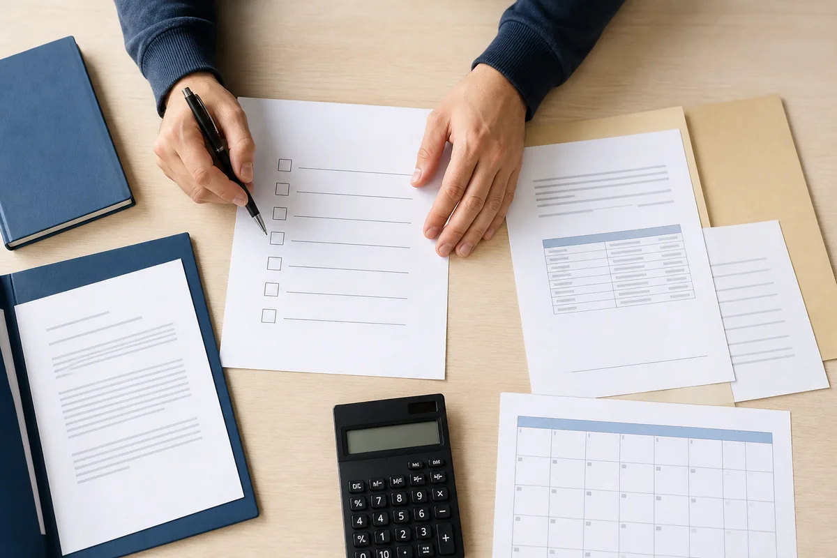 Documentos, calendário e cálculo das verbas da rescisão