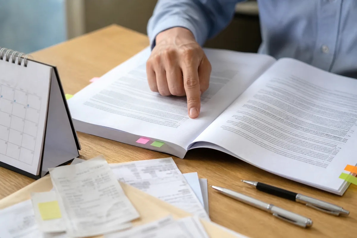 Contrato, calendário e despesas são conferidos antes da assinatura