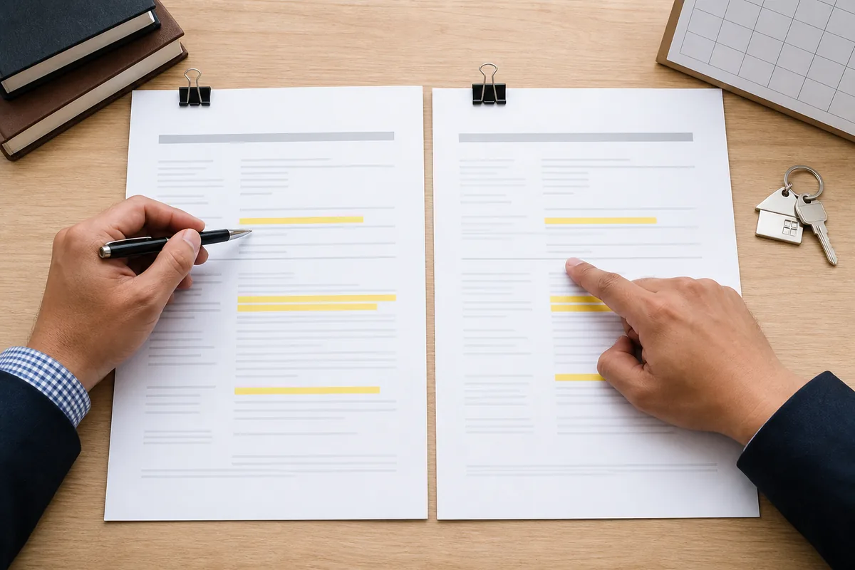 Propostas jurídicas de inventário comparadas por escopo