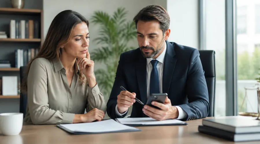 Cliente e advogado analisam bloqueio bancário pelo celular