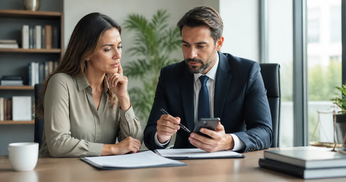 Cliente e advogado analisam bloqueio bancário pelo celular