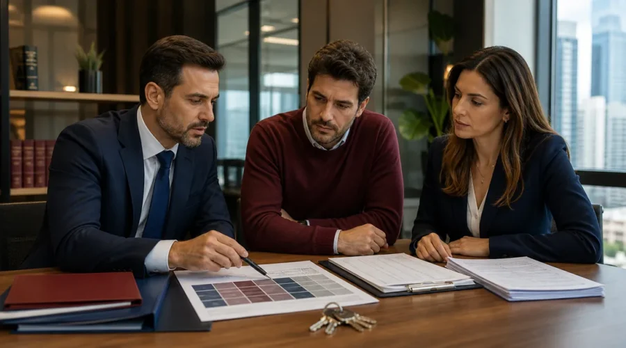 Equipe define escopo ao contratar advogado para despejo