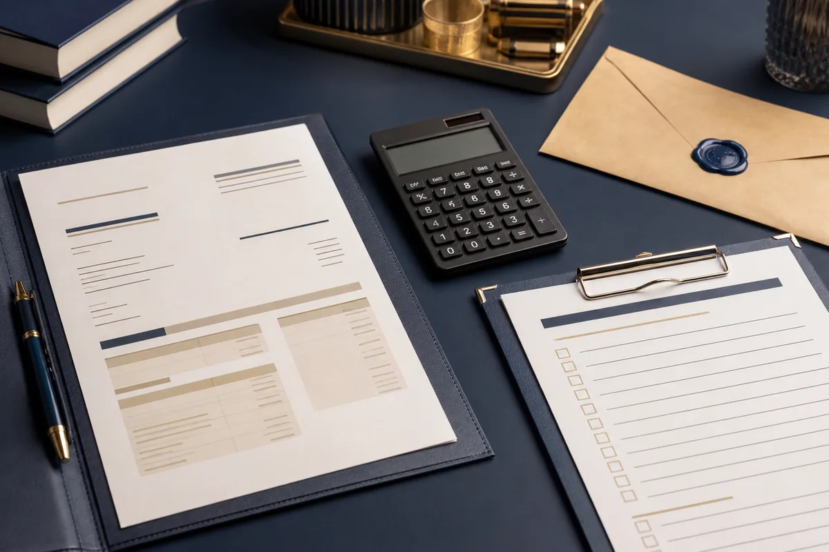 Proposta, calculadora e checklist de despesas da investigação de paternidade