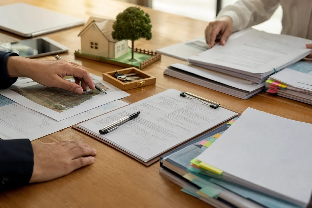 Documentos e avaliação de bens usados para organizar disputa em inventário