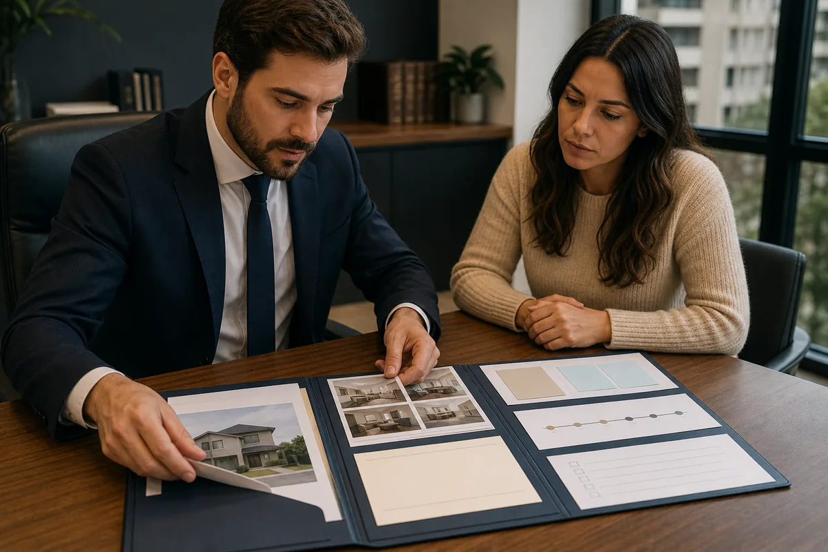 Advogado organiza título, fotografias e cronologia do imóvel