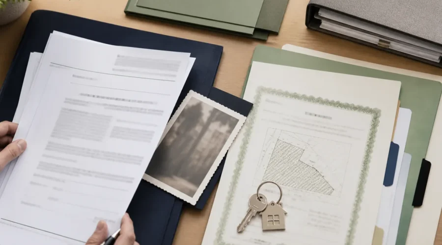 Documentos de inventário e imóvel para imissão na posse em herança