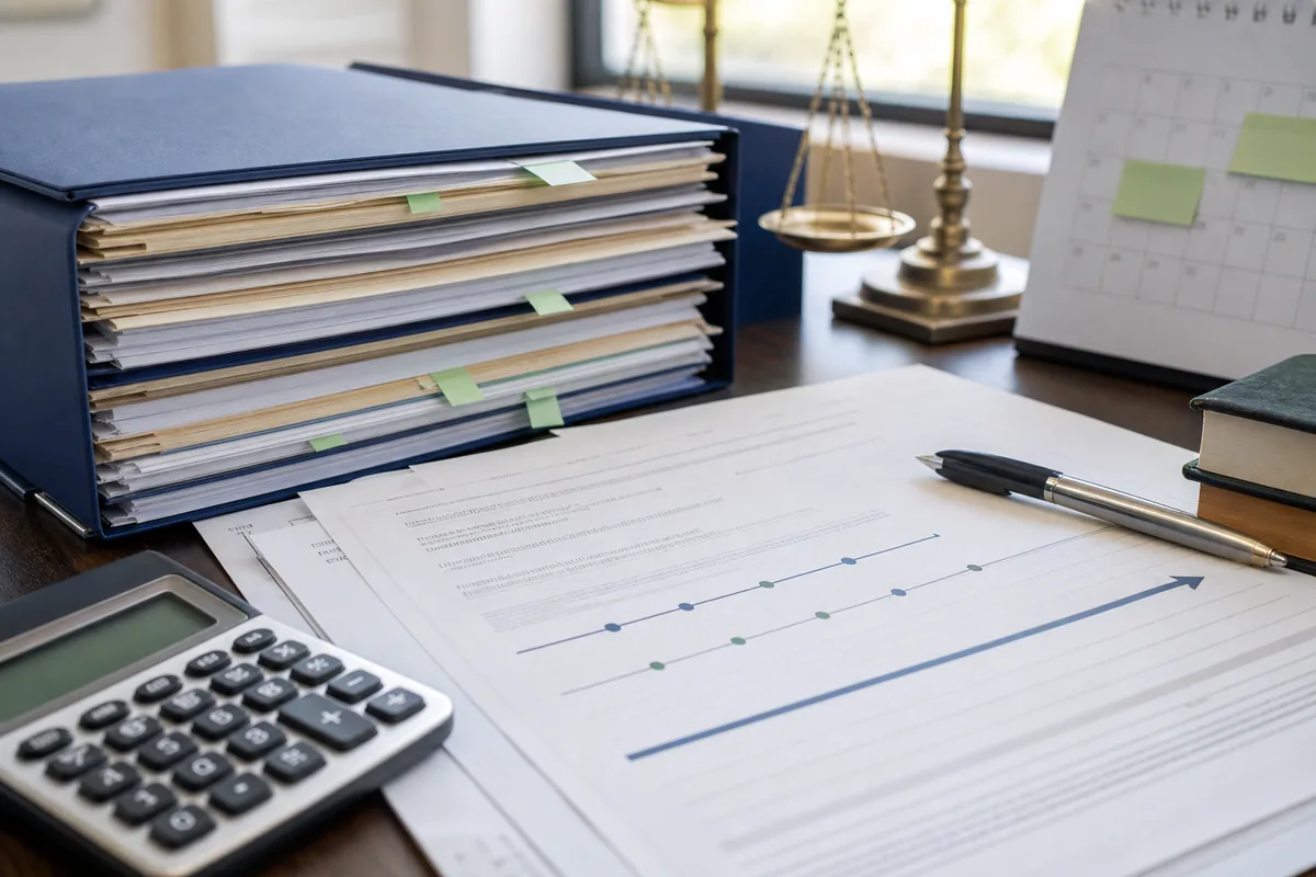 Linha do tempo de execução fiscal e documentos de IPTU
