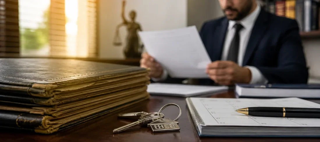 Advogado revisa aviso e prazos de leilão de imóvel