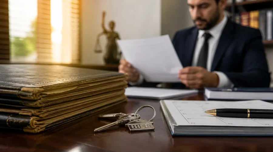 Advogado revisa aviso e prazos de leilão de imóvel