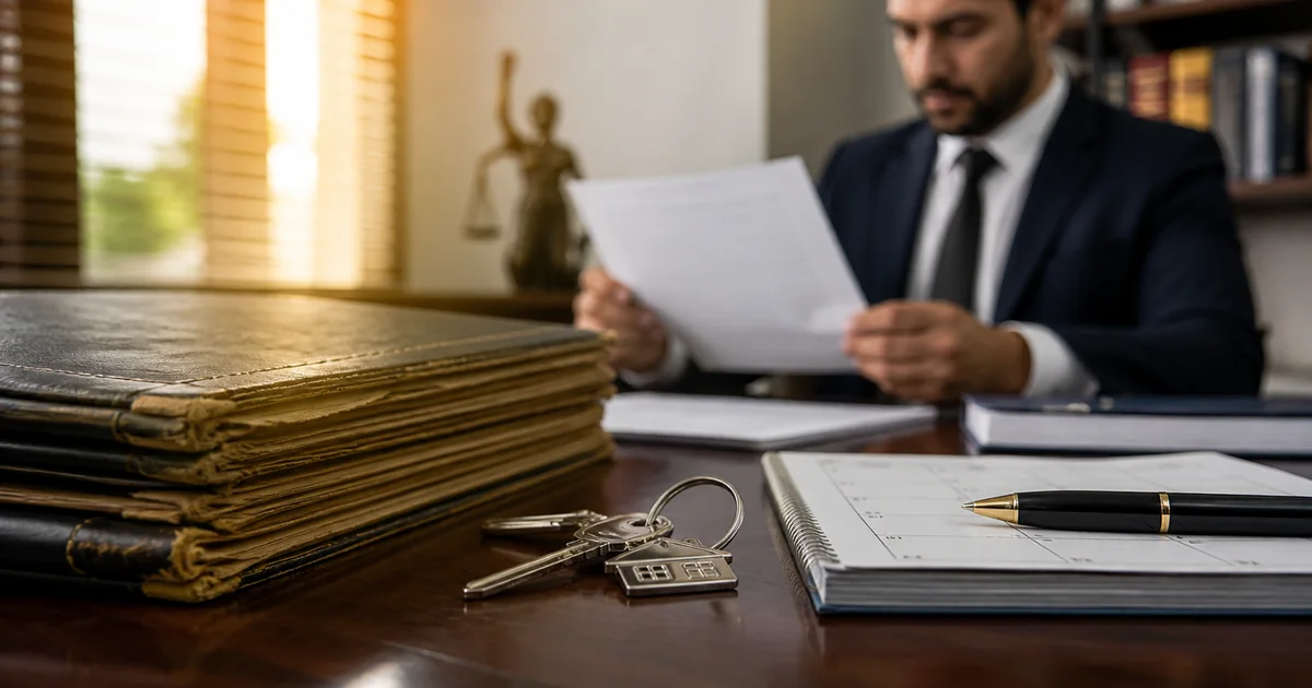 Advogado revisa aviso e prazos de leilão de imóvel