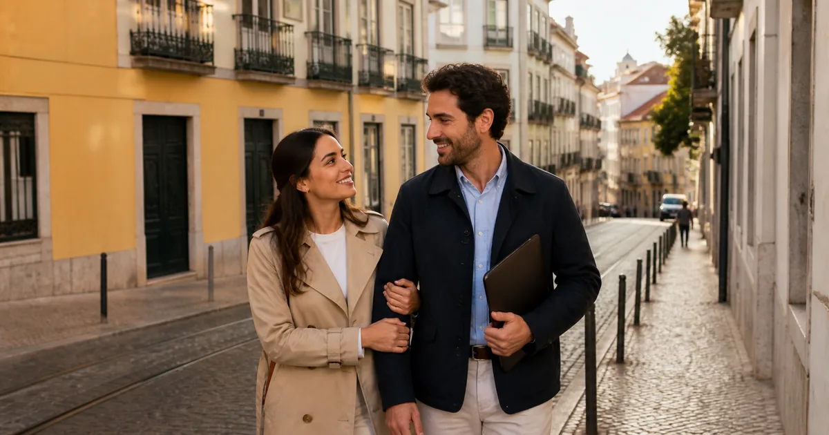 Casal em Lisboa prepara pedido de nacionalidade portuguesa