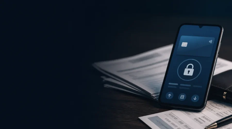 Celular com conta digital bloqueada judicialmente