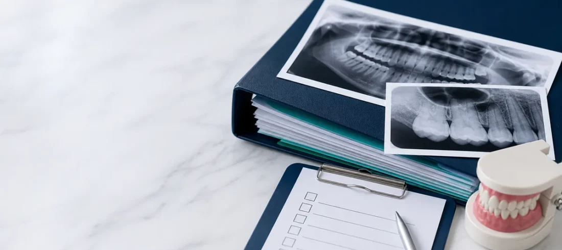 Como provar erro de dentista Prontuário odontológico, radiografias e checklist de provas